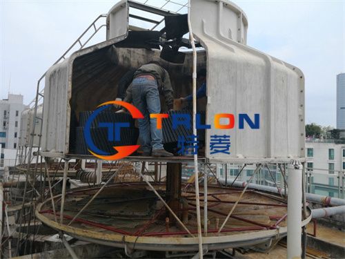 逆流冷卻塔冷卻的三個階段